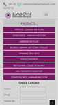 Mobile Screenshot of laxmipharmamach.com